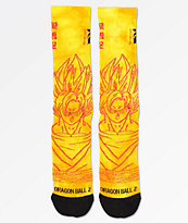 Primitive x Dragon Ball Z Goku Saiyan calcetines naranjas