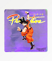 Primitive x Dragon Ball Z Nuevo Goku pegatina