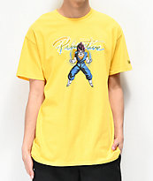 Primitive x Dragon Ball Z Nuevo Vegito Yellow T-Shirt