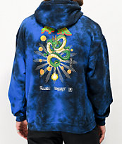 Primitive x Dragon Ball Z Shenron Blue Wash Hoodie