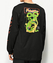 Primitive x Dragon Ball Z Shenron Club camiseta negra de manga larga