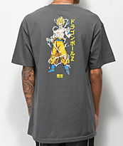Primitive x Dragon Ball Z Super Saiyan Goku Charcoal T-Shirt
