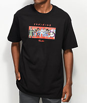 Primitive x Dragon Ball Z Villains camiseta negra