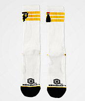 Primitive x Kikkoman Ringer White Crew Socks