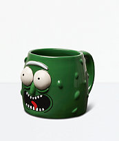 Primitive x Rick And Morty Pickle Rick Green Mug
