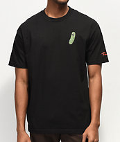 Primitive x Rick and Morty Pickle Rick camiseta negra
