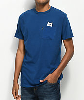 RIPNDIP Lord Nermal Blue Pocket T-Shirt