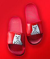 RIPNDIP Lord Nermal sandalias rojas