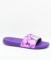 RIPNDIP Nermal Purple Camo Slide Sandals
