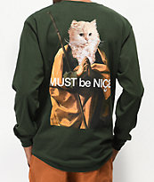 RIPNDIP Nermus camiseta verde de manga larga