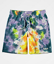 RIPNDIP Peek A Nermal Tie Dye Sweat Shorts
