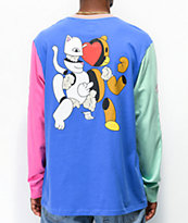 RIPNDIP x Teddy Fresh 2.0 Colorblock camiseta de manga larga