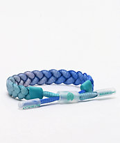 Rastaclat Miniclat Fawn Blue & Teal Bracelet