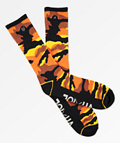 Rothco x Vitriol Orange Zing Crew Socks