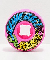 Santa Cruz Slime Balls 54mm Vomit Pink ruedas de skate en rosa