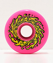 Santa Cruz Slime Balls 66mm ruedas de cruiser rosa neón