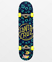 Santa Cruz x SpongeBob SquarePants Floral Coral 7.75" Skateboard Complete
