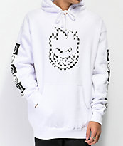 Spitfire Bighead Big Check White Hoodie