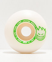 Spitfire Scorchers 52mm 99a ruedas de skate en blanco y verdes