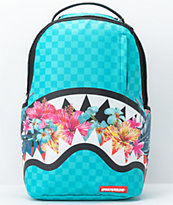 Sprayground Blossom Light Blue Vegan Backpack