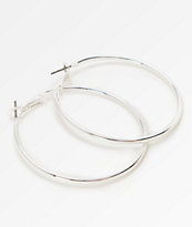Stone + Locket pendientes aros en color plata