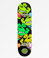 TMNT x Santa Cruz 8.0" completo de skate