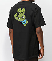 TMNT x Santa Cruz Leo Hand Black & Blue T-Shirt