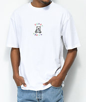 Teddy Fresh camiseta blanca bordada
