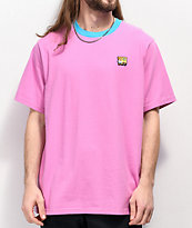 Teddy Fresh x SpongeBob SquarePants Patch Orchid Pink T-Shirt