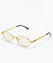 The Gold Gods The Ares Yellow Gradient Sunglasses