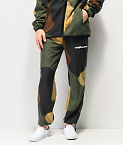 The Hundreds Shrubland Green Camo Sweatpants