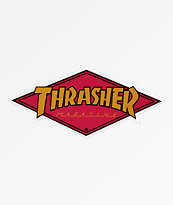 Thrasher Diamond Logo pegatina