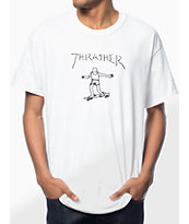 Thrasher Gonz camiseta blanca