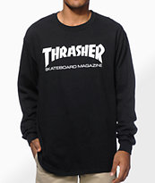 Thrasher Mag Logo camiseta de manga larga