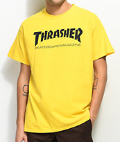 Thrasher Skate Mag Yellow T-Shirt