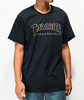 Thrasher Spectrum camiseta negra