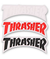 Thrasher surtido de vinilos logos