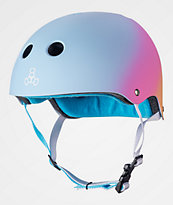 Triple Eight Certified Sweatsaver Sunset Pink & Blue Multi-Sport Helmet
