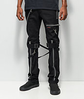 Tripp NYC Slim Black Bondage Pants