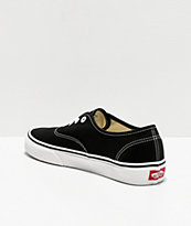 Vans Authentic zapatos de skate negros