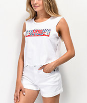 Vans BMX camiseta blanca sin mangas