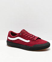 Vans Berle Pro Rumba zapatos skate rojos y negros