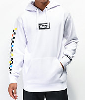 Vans Boxed Drop V sudadera con capucha blanca