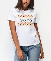 Vans Breast Cancer Awareness White T-Shirt