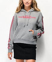 Vans Funnier Times Grey & Pink Hoodie