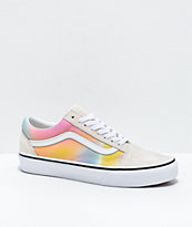 Vans Old Skool Aura Shift & White Skate Shoes