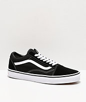 Vans Old Skool zapatos de skate negros y blancos