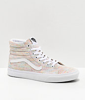 Vans Sk8-Hi Jersey Rainbow Skate Shoes