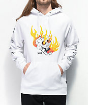 Vans Versa Rowan Skull White Hoodie
