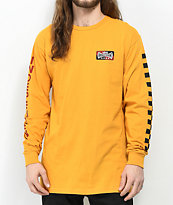Vans x Independent Check Sunflower Long Sleeve T-Shirt